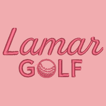 Lamar Girls Golf - Ladies Garment Washed Cap Design
