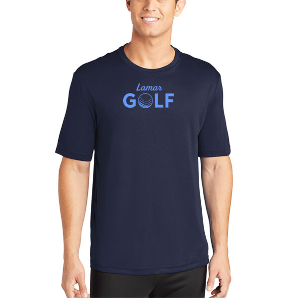 Lamar Girls Golf - Unisex Poly T-Shirt Thumbnail