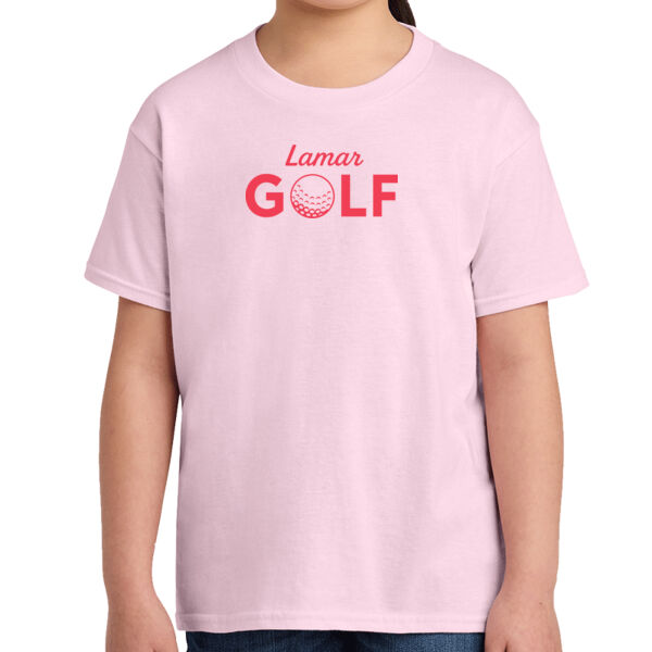 Lamar Girls Golf - Youth Softstyle ® T Shirt Thumbnail